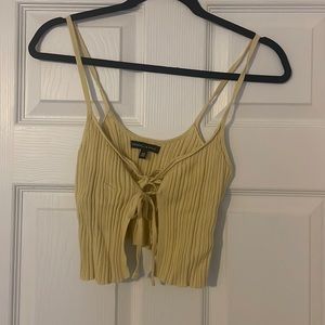 Kendall and Kylie Tie Crop Tank